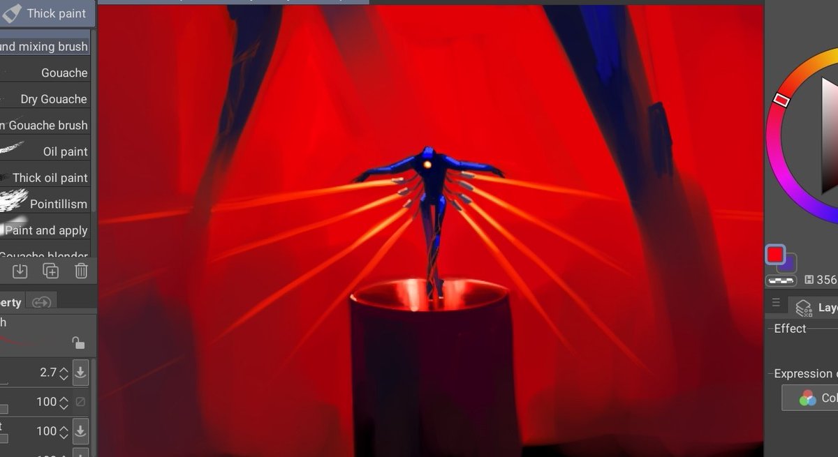 I love drawing v1 against a red background but boy does my eyes hurt