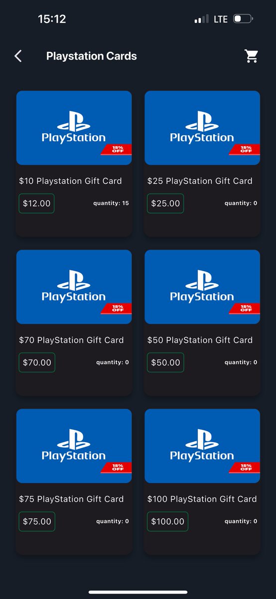 ApkJnr's tweet image. We’re currently Out Of Stock for PlayStation Gift Cards, We’re working on restocking ASAP. 
You’ll be notified once done