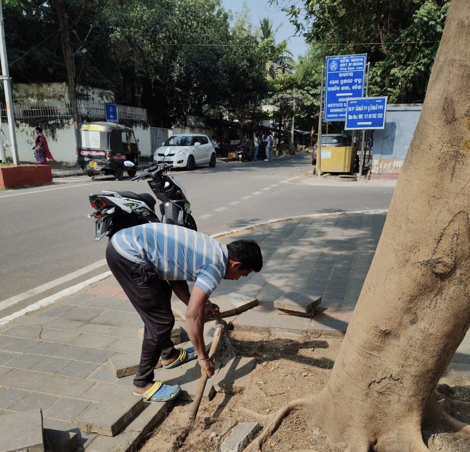 BSCL_BBSR's tweet image. Paver blocks are receiving regular maintenance and repairs. We are committed to ensuring safe and sturdy walkways for all.

#UrbanInfrastructure #CityMaintenance