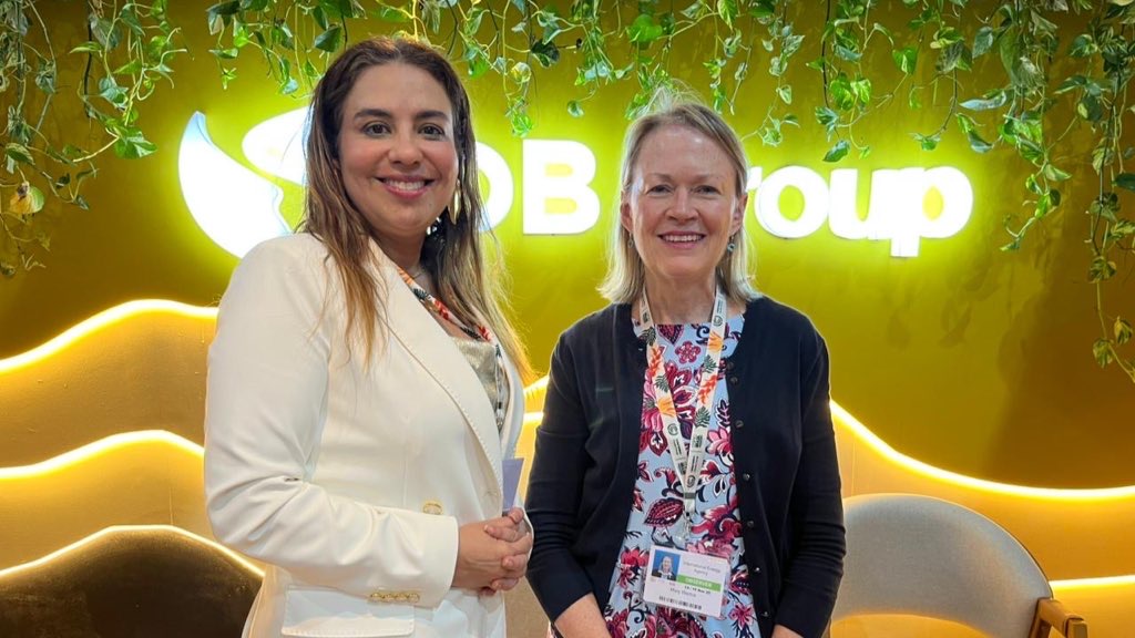 AmbMaryWarlick's tweet photo. Delighted to launch with Colombian @MinEnergiaCo Vice Minister Karen Schutt at COP30 @IEA’s new Energy Sector Roadmap to Net Zero Emissions in Colombia

IEA will continue to support 🇨🇴's efforts to meet its energy &amp; climate goals as it advances on the path to full IEA membership https://t.co/Ib43r1aA7Q