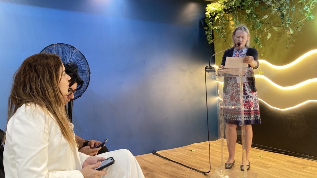 Delighted to launch with Colombian <a href="/MinEnergiaCo/">Minenergía</a> Vice Minister Karen Schutt at COP30 <a href="/IEA/">International Energy Agency</a>’s new Energy Sector Roadmap to Net Zero Emissions in Colombia

IEA will continue to support 🇨🇴's efforts to meet its energy &amp; climate goals as it advances on the path to full IEA membership