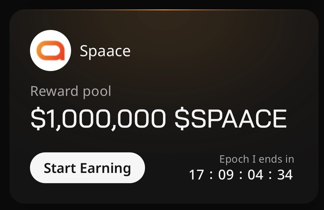 Predatorweb3's tweet image. Are you looking for Underrated InfoFi campaign ?

Checkout : @spaace_io 

Spaace is one of fastest growing, community driven NFT marketplace.

This campaign is live on @wallchain and @Bantr_fun both

▫️Rewards on wallchain :

- $250k worth $SPAACE to Top 333 
- 50 random winners…