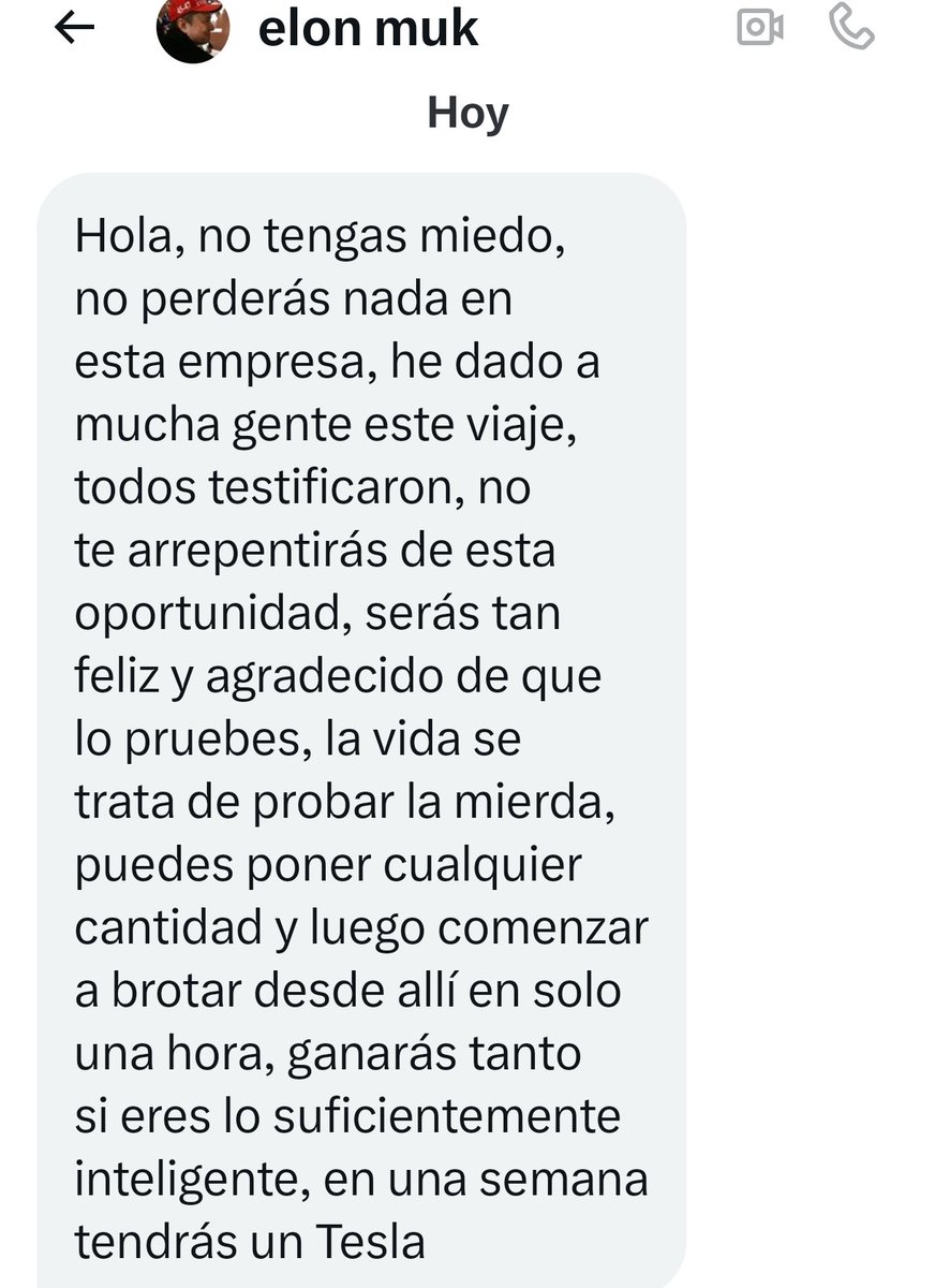 Cinco meses después, vuelve a la carga.
Me anima a probar la mierda,este no conoce mi ensaladilla rusa.