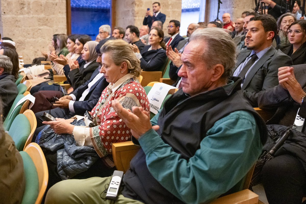 MWLOrg_en's tweet image. Earlier today marked a first of its kind in the modern history of the Alhambra Palace: hosting a Muslim figure.

H.E. Sheikh Dr. #MohammedAlissa @MhmdAlissa, Secretary-General of the Muslim World League (MWL) and Chairman of the Organization of Muslim Scholars, delivered a…