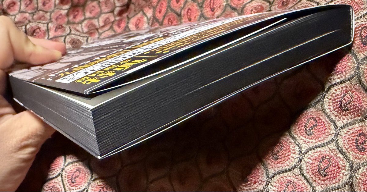 九龍城砦Ⅱ龍頭、本屋に寄ったらあったので無事ゲット(*´ω`*)小口染