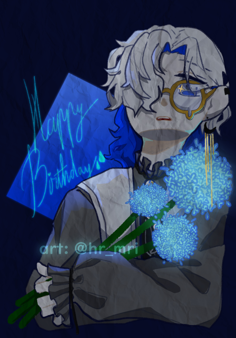 hr_mri's tweet photo. [🍰] Happy Birthday, Shigure! 誕生日おめでとう、しぐれくん！

Tags: #art #utaite #Fanarts #fanart https://t.co/HdmvhP3ZGW