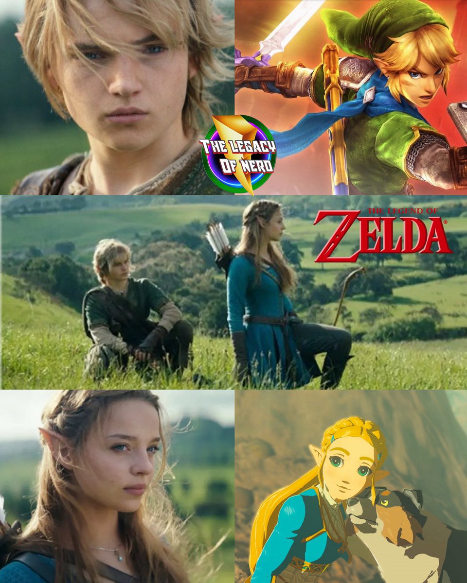 thelegacyofnerd's tweet image. 🚨BREAKING: First Look at the live action ‘Legend of Zelda’ 

The upcoming movie stars Bo Bragason as Zelda &amp;amp; Benjamin Evan Ainsworth as Link