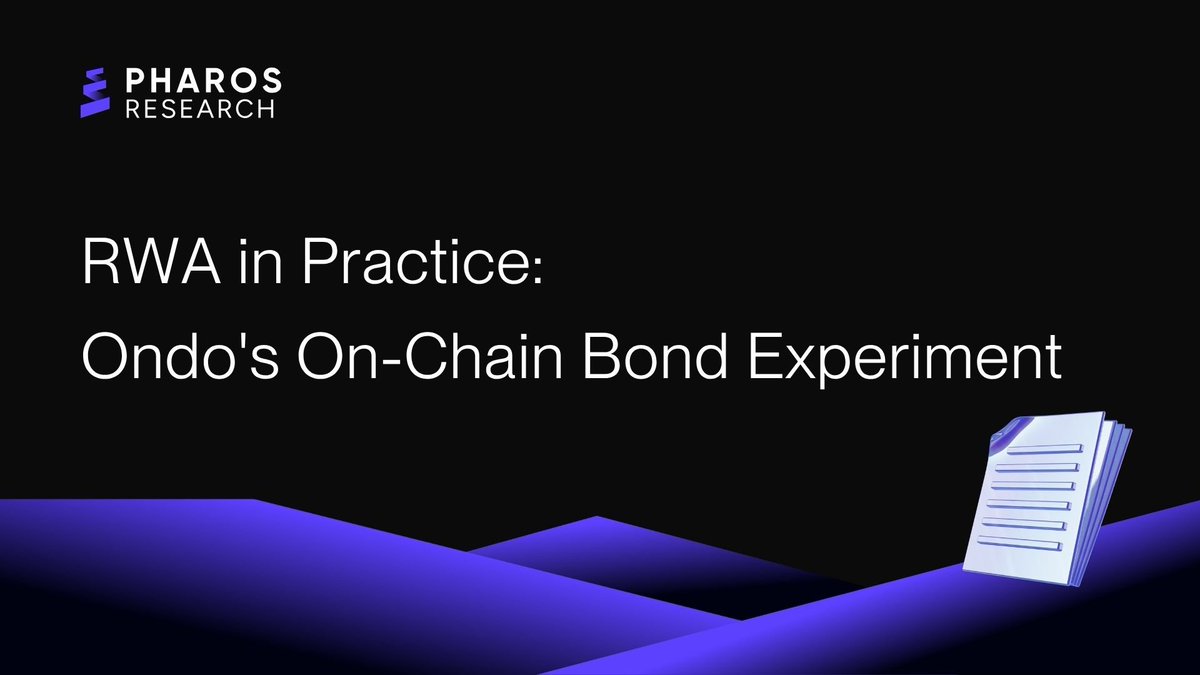 The real question is: "How do we build a new capital order on-chain?"
This report is a deep dive into that new frontier, using Ondo as the core case study.

1. The First Victory: Ondo &amp; The Treasury Playbook
We start by dissecting Ondo's success. They didn't just tokenize