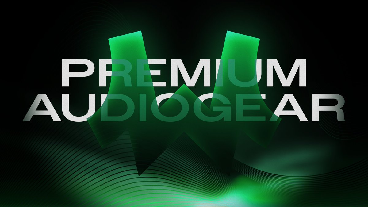 swrnv's tweet image. WAVR
-Premium Audiogear for professionals.