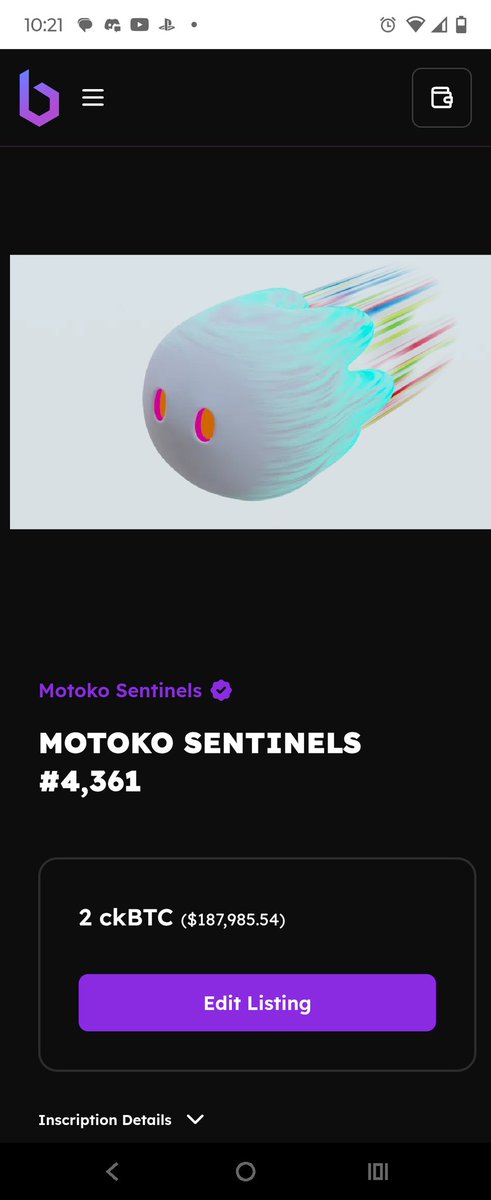 I Just Raised The Price On My Rare Motoko Sentinel...Y? Because Fuck It! That's Why!