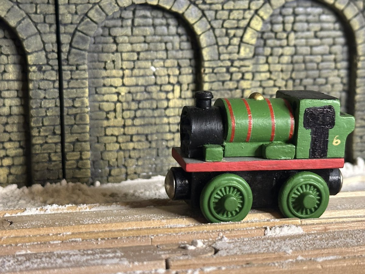 History repeats itself… (this was a total accident and the set just happened to look exactly like the illustration!)