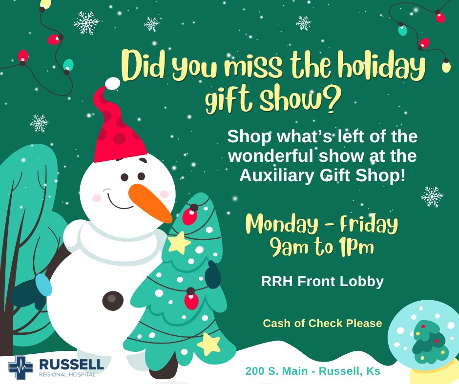 Russell Regional Hospital - Kansas (@russellkansas) on Twitter photo 