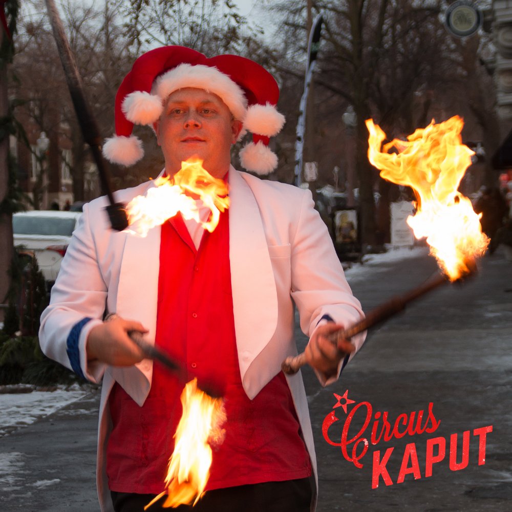 stljuggler's tweet photo. Our incredible jugglers, fire performers, unicyclists and hula hoopers who will light up the room with their skills and holiday spirit! 🪄🎪#circuskaput #fire #stlouis https://t.co/E1yKcNGCFQ