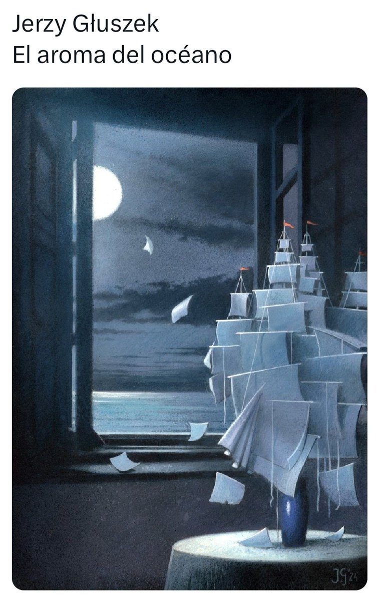 #MelvilleMonday 
-🖼: Jerzy Gluszek- El aroma del océano-