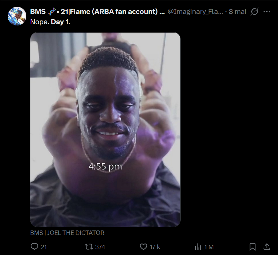 Has BMS Joël streamed today ? (American Dream Era) (@hasjoelstreamed) on Twitter photo 