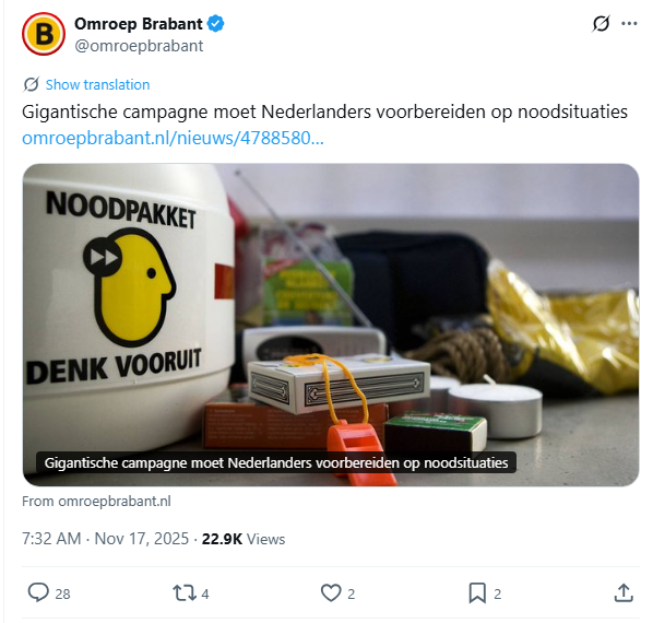 veen_els's tweet image. Sinterklaas-journaal (!), het ministerie van Binnenlandse Zaken, main stream media én Dick Schoof die ons voorbereiden op een noodsituatie, dat doet me op één of andere manier sterk denken aan de gelijkschakeling met Corona. 

Toen werden ook kinderen bang gemaakt, dat ze oma…