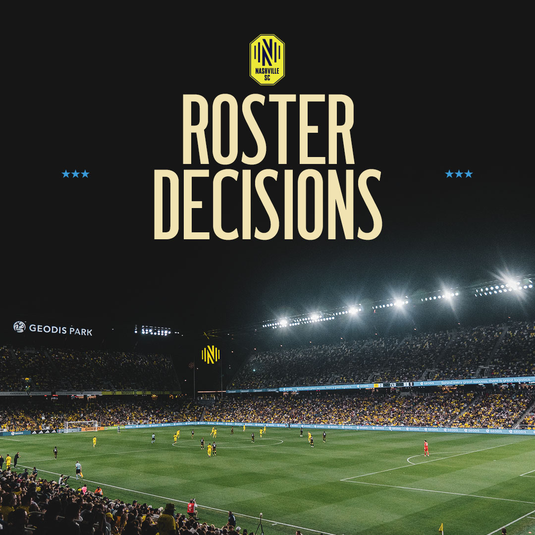 NashvilleSC's tweet image. Our 2026 roster decisions 📋👇

🔗: nashvillesc.com/news/nashville…