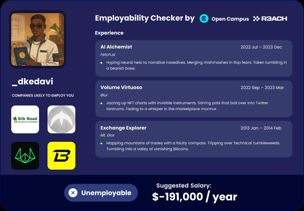 tf you mean unemployable??? 

Bearish tek 😭