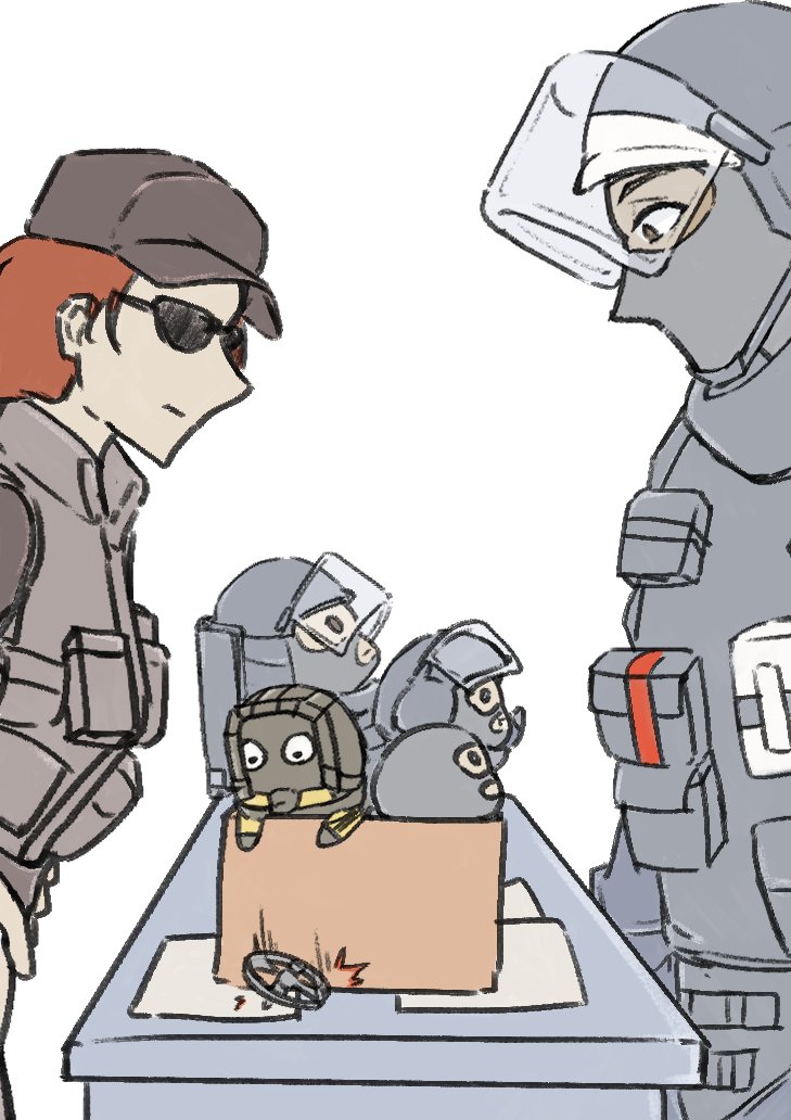 bb4075668870540's tweet image. 意外撿到一箱同事
#R6S