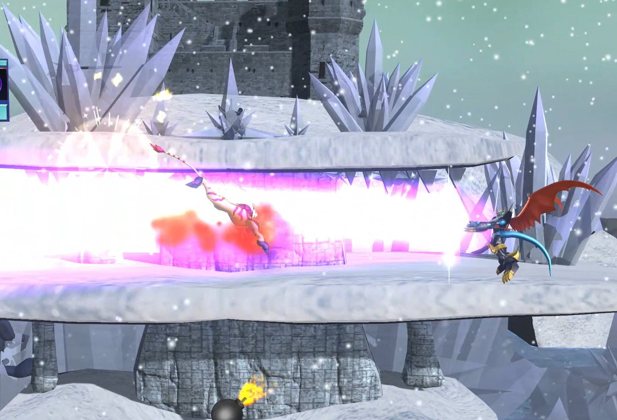 DRA_Remake's tweet image. Leomon is a strong base digimon that hits hard with priority range and melee moves. Saberleomon hunts down prey by using stunning damage auras and needle sprays. In ultra, he locks on and seeks foes across the map, not even lasers can interrupt his lunge!

#projectdigimon #leomon