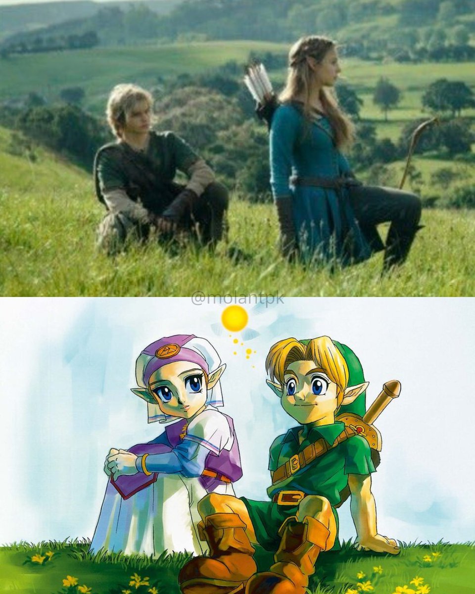 molantpk_'s tweet image. Se isso não foi uma referência a Zelda Ocarina of Time então eu não sei mais de nada