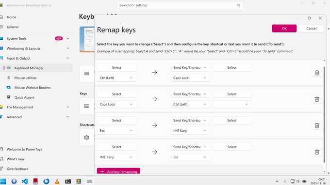 Keyboard Manager