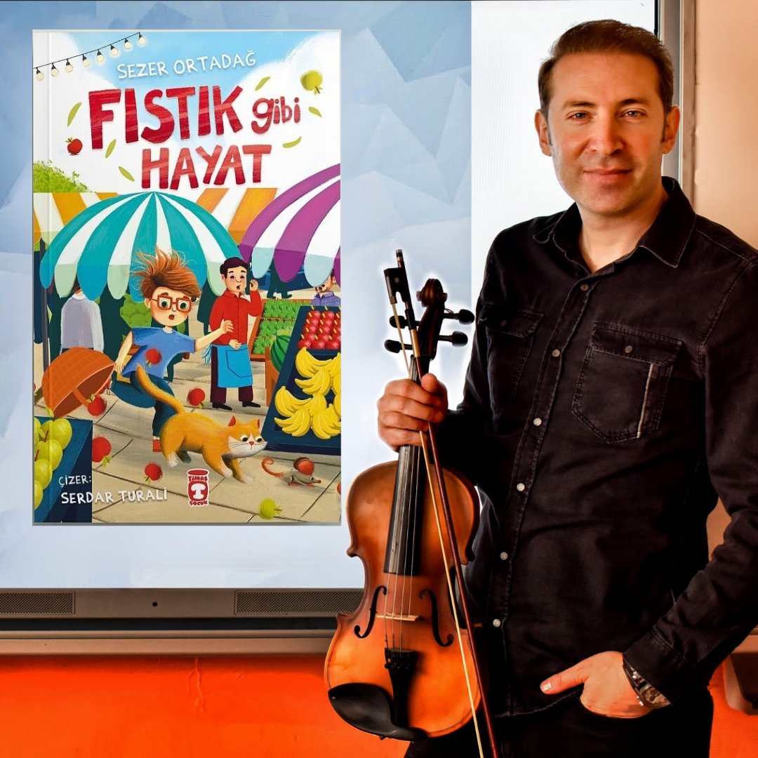 SezerOrtadag's tweet photo. ÇIKTIIIIII 🙂🎵🎶🎨
📍Aylardır verilen emeklerin sonucunda kitabım "FISTIK GİBİ HAYAT" artık güzel ülkemin dört bir yanındaki çocuklarla buluşmaya hazır. 🙂

@timas_cocuk

#kitap #muzik #çocuk #reklam #hayalgücü #sanat https://t.co/71VJb8eDMX