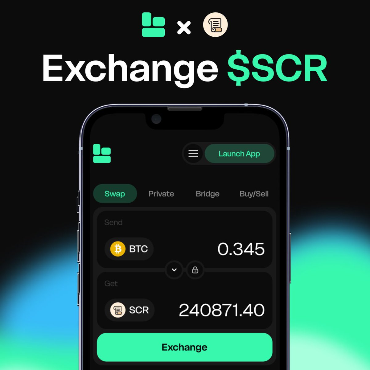baltexio's tweet image. $SCR is now available to swap and cross-chain bridge on @baltexio

@Scroll_ZKP is a native zkEVM Layer 2 for Ethereum using ZK-rollups.

The ecosystem leads among zkEVM solutions, offering full EVM compatibility

Swap $SCR in private via Monero NOW: app.baltex.io/dex/scroll