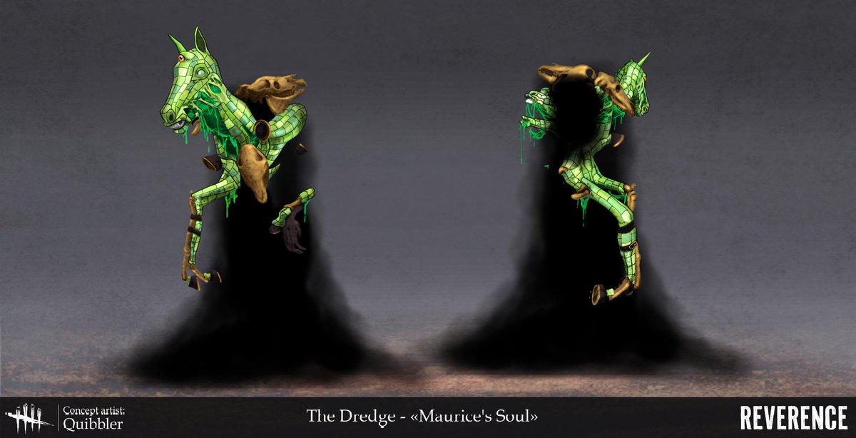 by_quibbler's tweet image. Reverence Rift - Lost recolor concept art

1 out of 5: «Maurice&apos;s Soul»

#DeadbyDaylight #TheDredge #conceptart