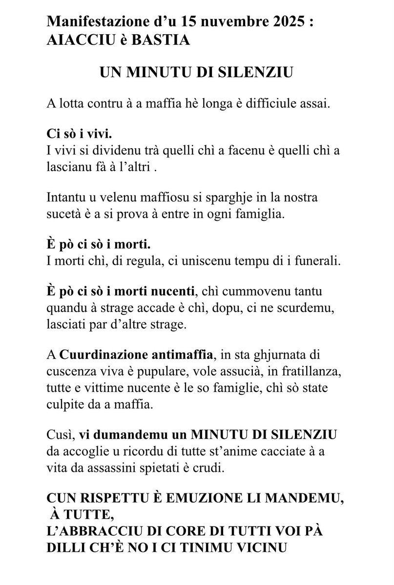 Cullittivu anti-maffia Massimu Susini (@cullittivu) on Twitter photo 