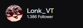 Schaffen wir noch mein Jahresziel von 1.500 Follower bis ende Dezember? 👀

twitch.tv/lonk_vt