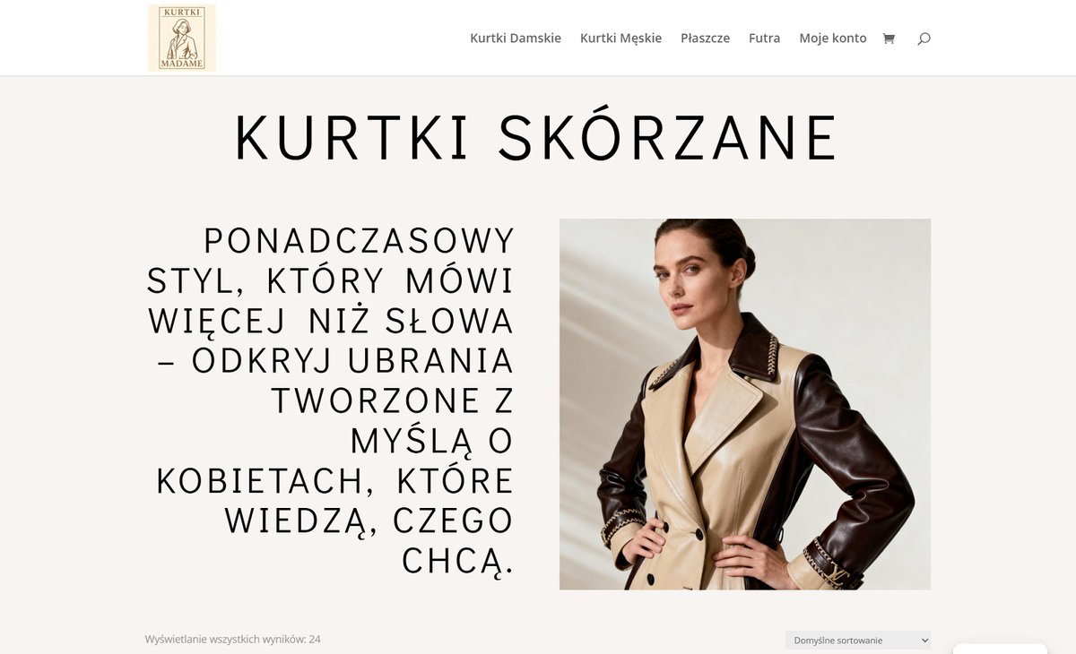 websurl's tweet image. New #Site on our #Gallery : Kurtki Skorzane
by Grzegorz Chlopecki
websurl.com/website/3250/k…

#kurtkiskorzane #womensjackets #mensjacket #coats #coatsandjackets #leatherjackets #luxuryjackets #jacketsformen #jacketsformen #modernjacket