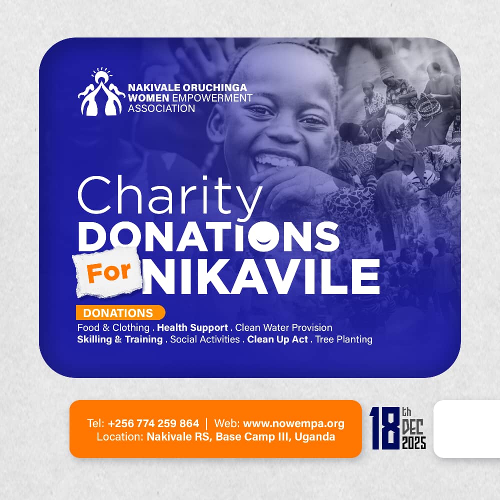 Let's donate and help people of nikavile 
<a href="/RebeccaKadagaUG/">Rebecca Alitwala Kadaga</a> 
<a href="/Refugees/">UNHCR, the UN Refugee Agency</a> 
<a href="/KCBInKenya/">KCB Kenya</a> 
<a href="/mtnug/">MTN Uganda</a> 
<a href="/MountainDew/">Mountain Dew®</a>