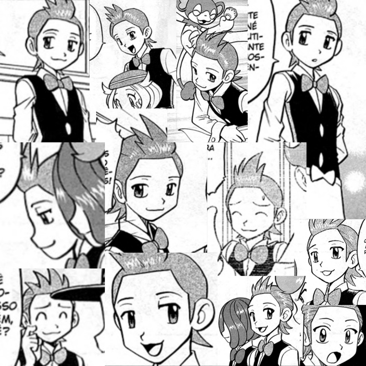 who_isRh4y's tweet photo. The difference between Cilan in the manga and Cilan in the anime is so striking...!
#anipoke #cilan #pokemonBW https://t.co/jAK4TTX5sq