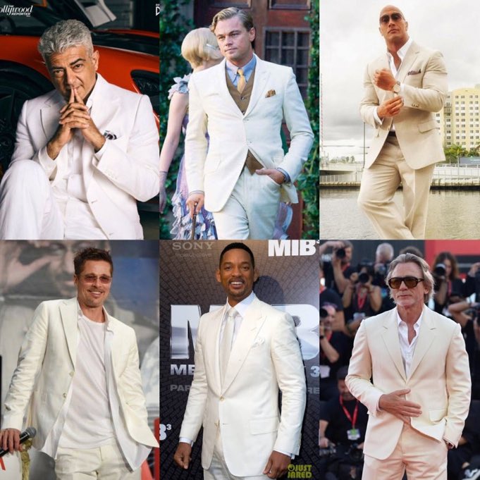 Thileep_Off's tweet image. Which Hollywood Actor looks The Most Stylish in a White Suit ❓

#AjithKumar #AK64