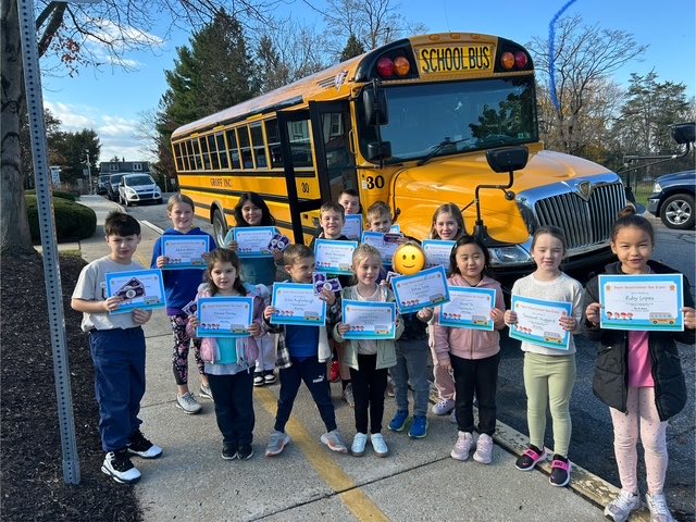 Congratulations to these SUPER MOUNTAINEER BUS RIDERS for the end of October! They exhibited great behavior on the school bus and were great role models for other students!! <a href="/GoMounts/">Ephrata Area SD</a> #EASDLifeReady
