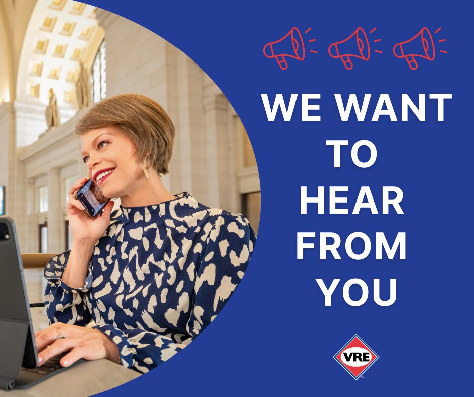 VaRailExpress's tweet image. We want to hear from you! Share your feedback on the FY 2027 proposed budget, which recommends a 5 percent fare increase in addition to the continuation of popular VRE programs such as Kids Ride Free, and the Amtrak Step-Up program, which returned earlier this month.

The comment…