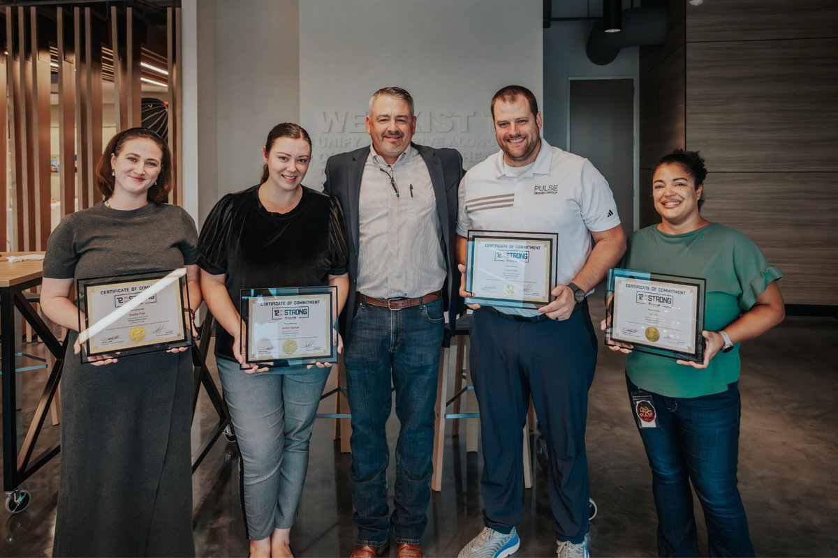 _PioneerIQ's tweet image. The Pulse Design Group 12Strong Executive Cohort just crossed a major milestone:

Leaders who’ve moved beyond managing projects to leading people and creating lasting impact.

Congratulations to the leaders who’ve done the work and are now leading the movement.