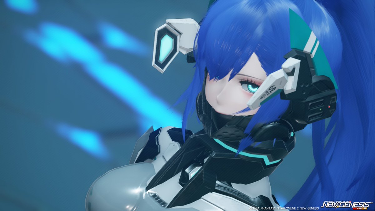 #ぷそかおようび #PSO2NGS_SS
#メンテの日じゃないけどssを貼る
拙者この顎から上は普通の生身の顔でそこから下は全部機械のメカ部剥き出しみたいなこんな感じのやつ好きなんだけど名前(特にその機械化部分の顎パーツ)とかあるのかね？