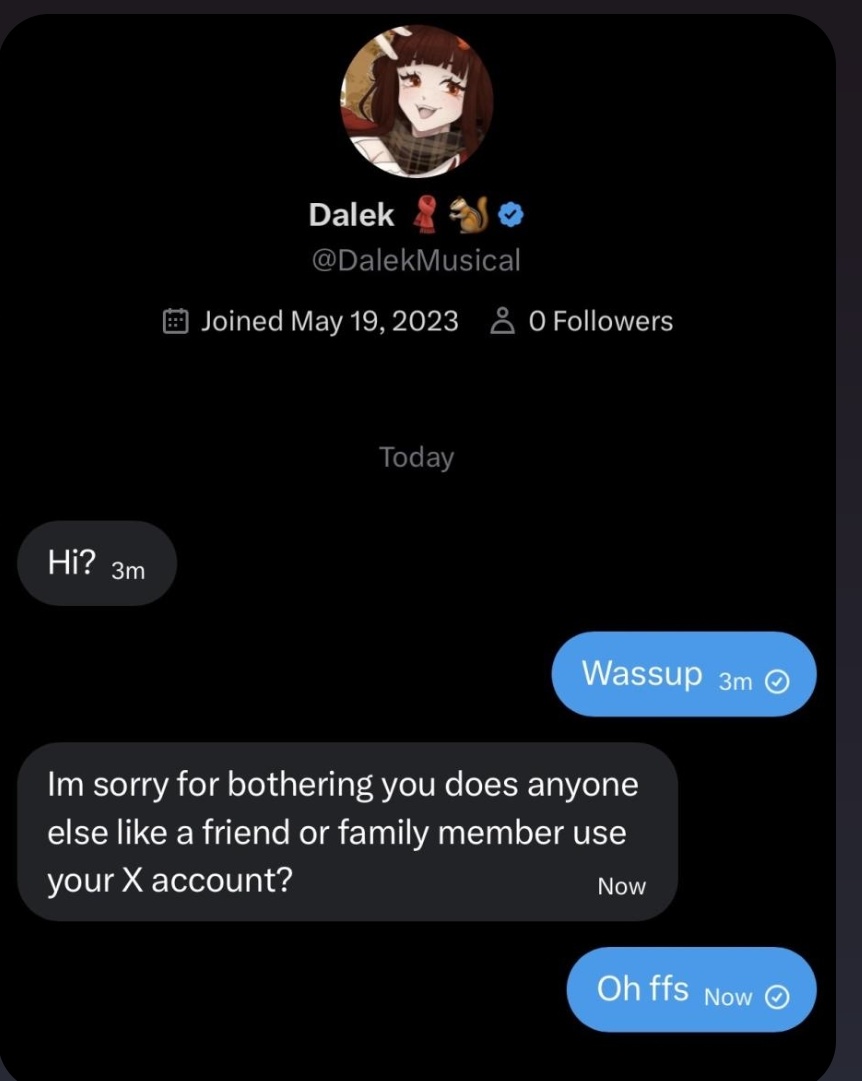 <a href="/Support/">Support</a> I NEED MY ACCOUNT BACK!! My account got hacked and its now being uses for phising baits and trying to make people commit bank fraud!!! My community does not deserve this!!

♡ + 🔁 Is appreciated!