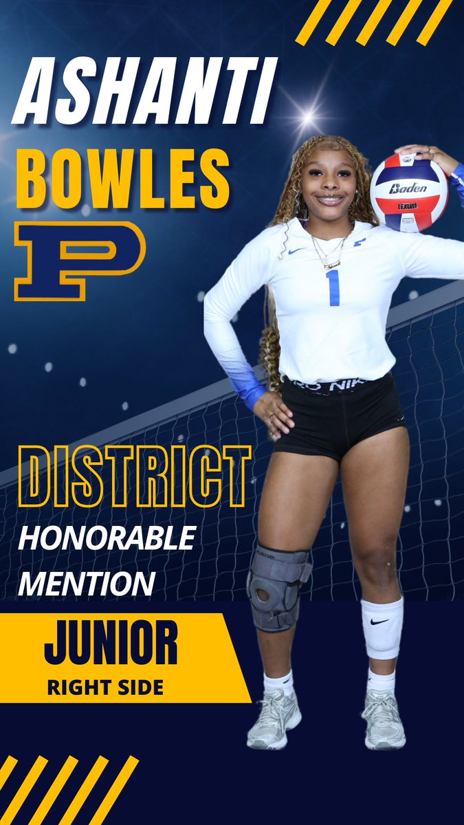 Congratulations to Junior Ashanti Bowles and Sophomore Waylon Ferguson for earning District 23-5A Honorable Mention Awards in their first season in Varsity!!