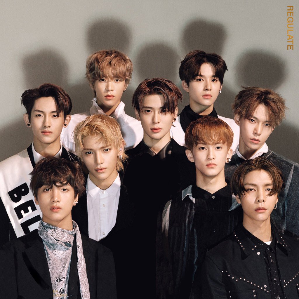 127RCHIVE's tweet image. seven years ago today was this NCT 127 ‘Regulate’ group teaser image.