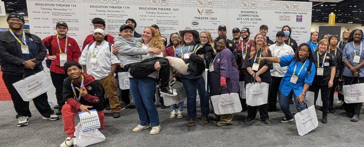 Our Culinary Arts and Baking students just crushed their first trade show!
They spent some time last week at the FL Restaurant Assoc. Food Show &amp; Pizza Summit exploring new ingredients, meeting industry pros &amp; discovering future career opps!

#CareerInAYear #FLTechnicalColleges