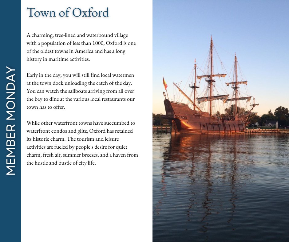 A visit to Oxford, feels like stepping into a peaceful waterfront postcard, where sailboats drift by and historic homes line streets. It’s a place that invites you to slow down, breathe, and savor the simple beauty of a timeless Chesapeake Bay town. oxfordmd.gov