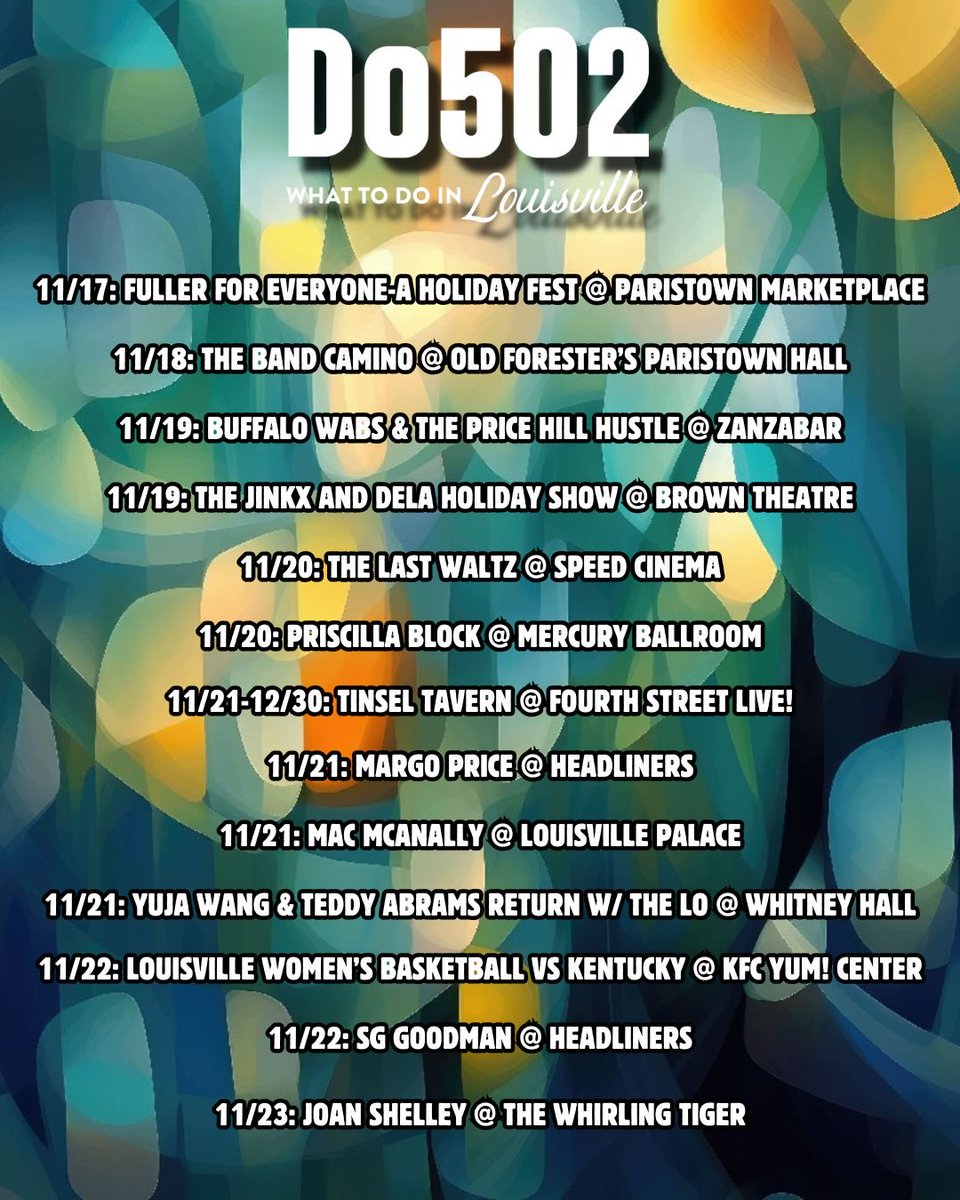 What To Do in the 502
More at do502.com