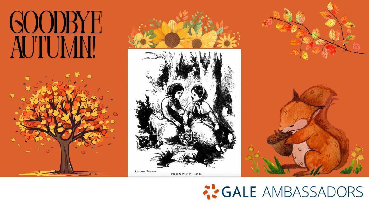 GaleAmbassadors's tweet image. Today is the final day of meteorological #autumn! From falling leaves to #spooky costumes, we hope you&apos;ve had a wonderful season.

Why not check out Gale&apos;s #sources about autumn? There&apos;s lots to explore, including this illustration! link.gale.com/apps/doc/CBTHQ…

- Caley @UCLLibraries