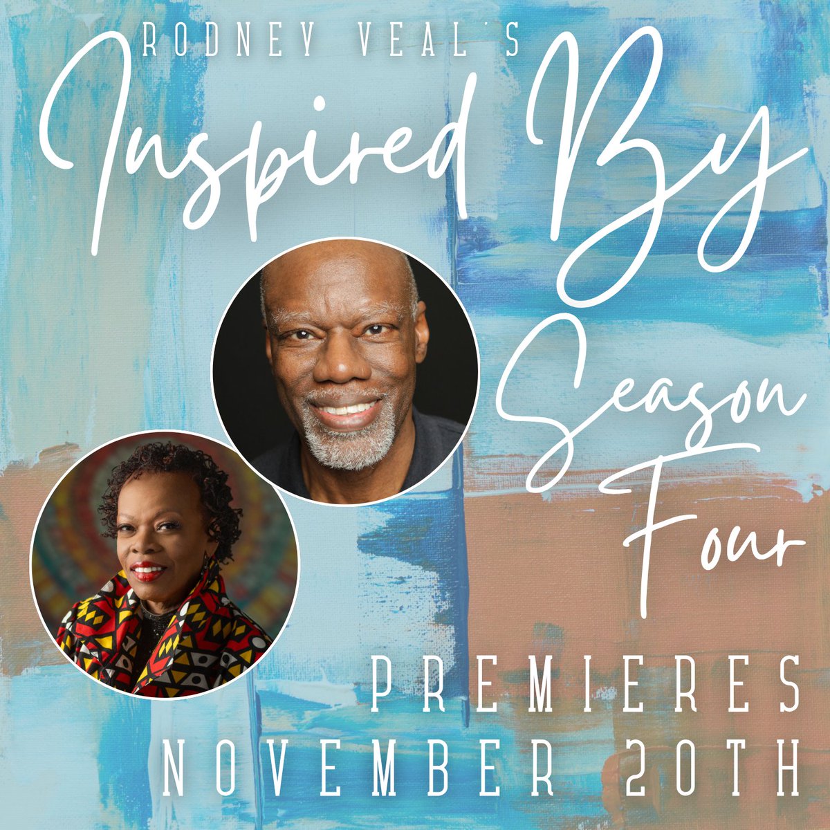 ThinkTV's tweet image. Season 4 of Rodney Veal's Inspired By premieres this Thursday with Kathy and Rico Bruce Wade, siblings who have made the arts their life’s work. Learn more: thinktv.org/theartshow/rod… #pbs #daytonarts #localart #localpbs