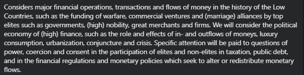 Jan_dtr's tweet photo. Course Description for my Summer 2026 course "High Finance in the Low Countries" at @MimbresSchool . Stay tuned for syllabus &amp; more info. Interested? PM or follow/subscribe with Mimbes School https://t.co/yqpb8dIdrb