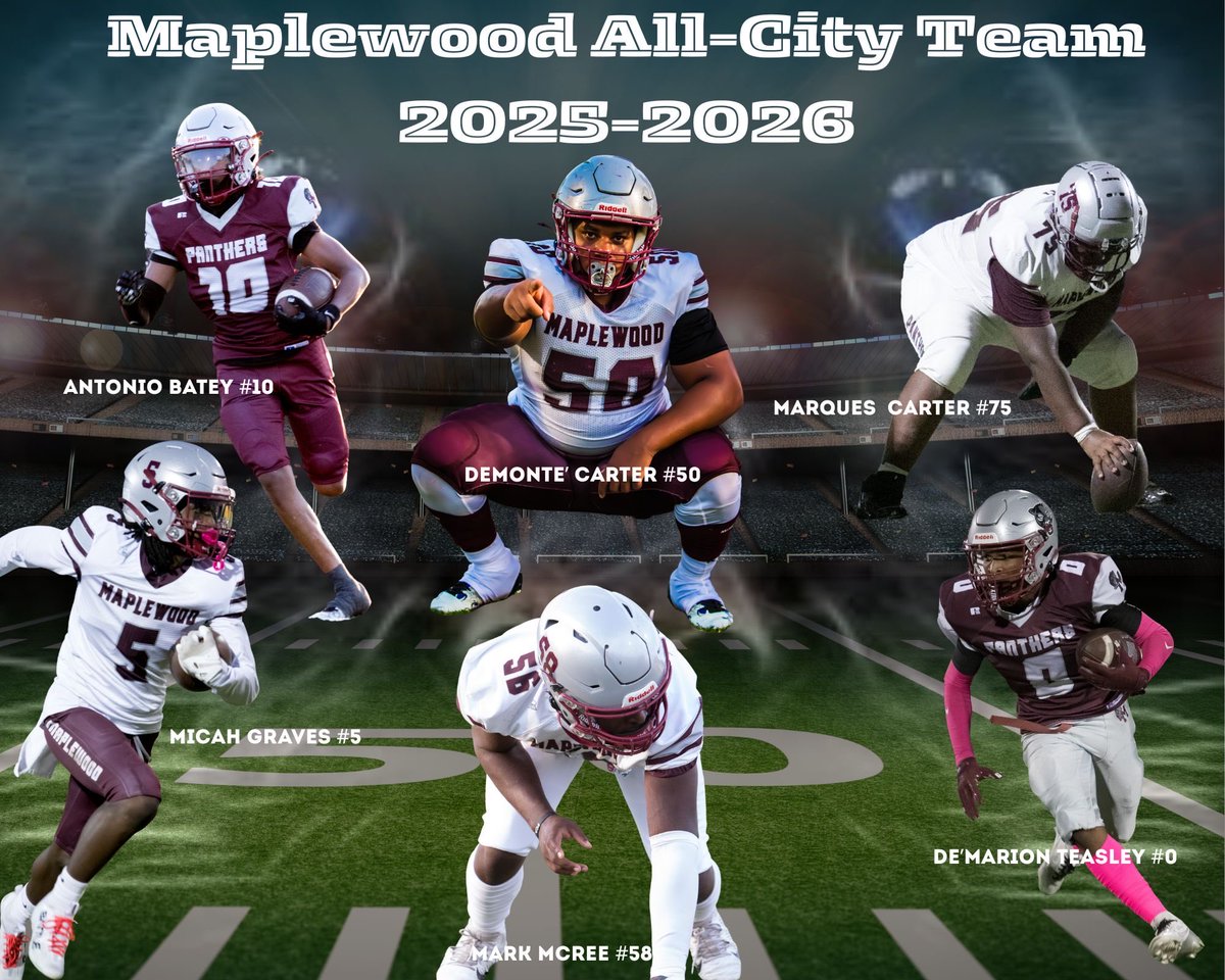 they’ve proven what it means to wear “MAPLEWOOD” across their chest with pride.

Congratulations to our honorees!
Antiono Batey <a href="/_10/">_10</a>.different_ 
Micah Graves <a href="/micahsplat/">Micah Graves</a> 
Demonte Carter @nolimit_d20 
Mark McRee @190pts 
Marques Carter @ques.toreal 
De’Marion Teasley @pop_frm615