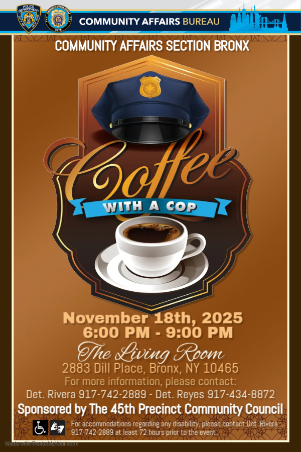 NYPD 45th Precinct tweet media